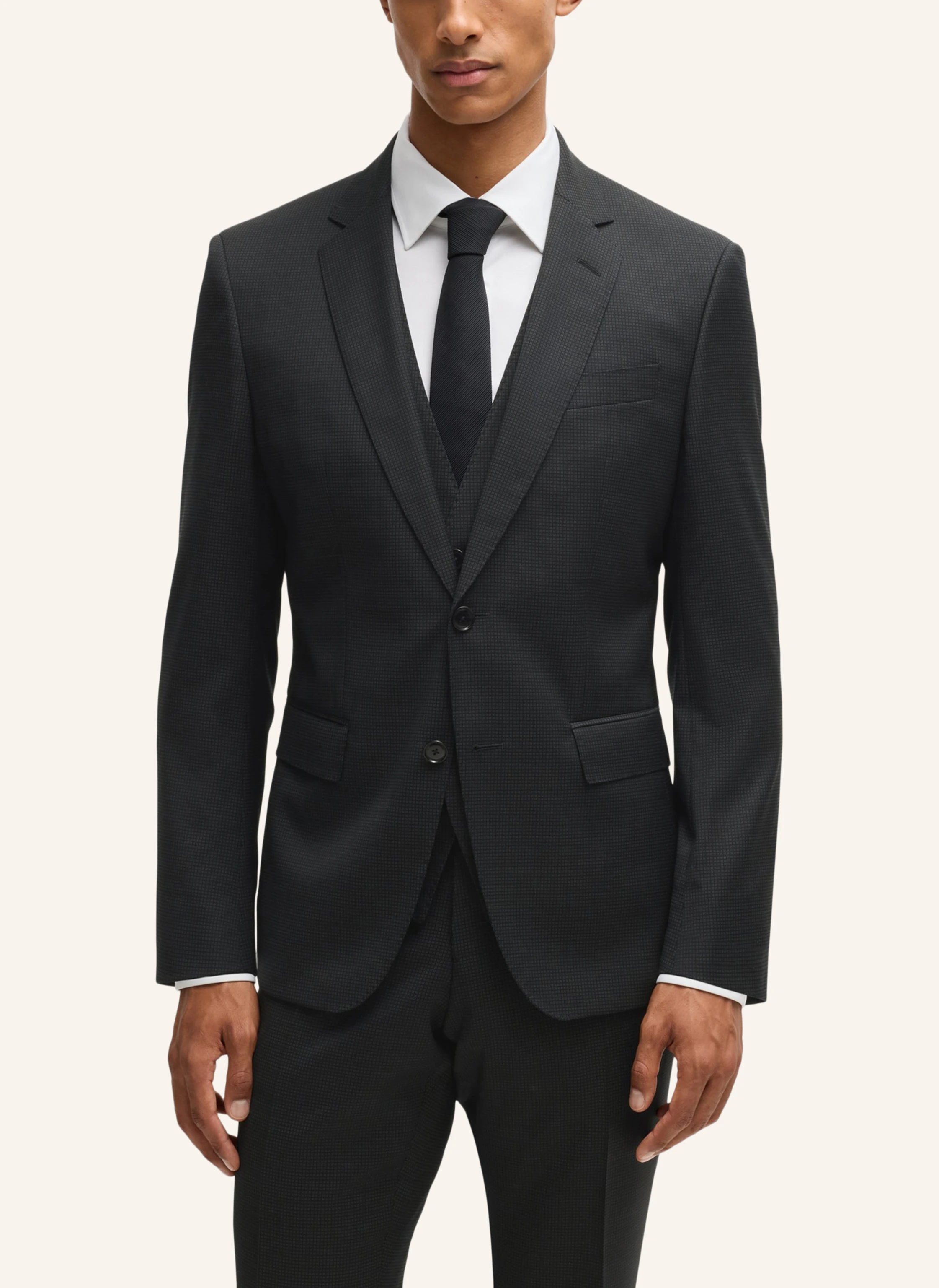 BOSS Business Anzug H-HUGE-3PCS-232 Slim Fit