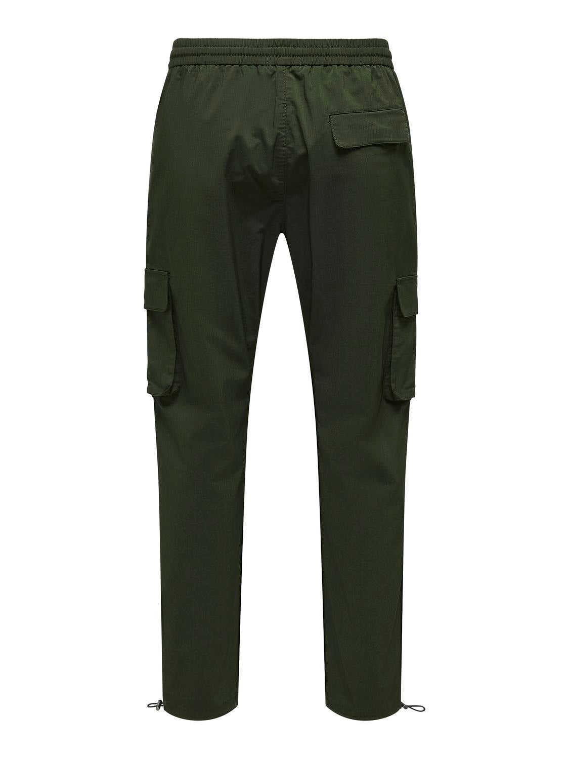 ONSCOMMON Slim Fit Cargo-Hose Rosin