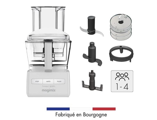 MAGIMIX - Robot culinaire 18370F Compact Blanc