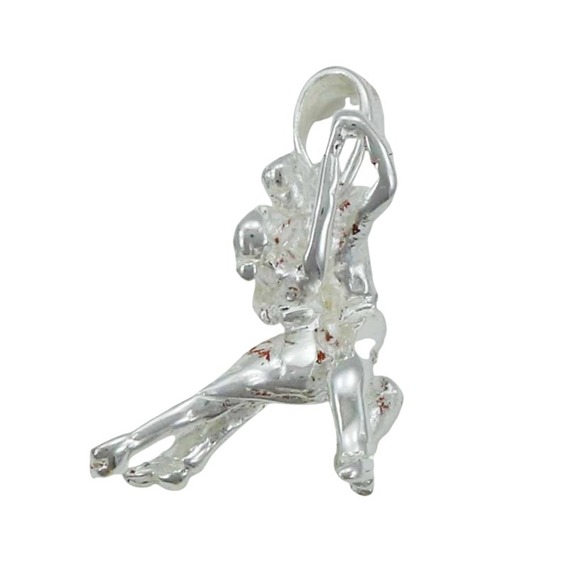 Pendentif danse latine tango - Argent massif