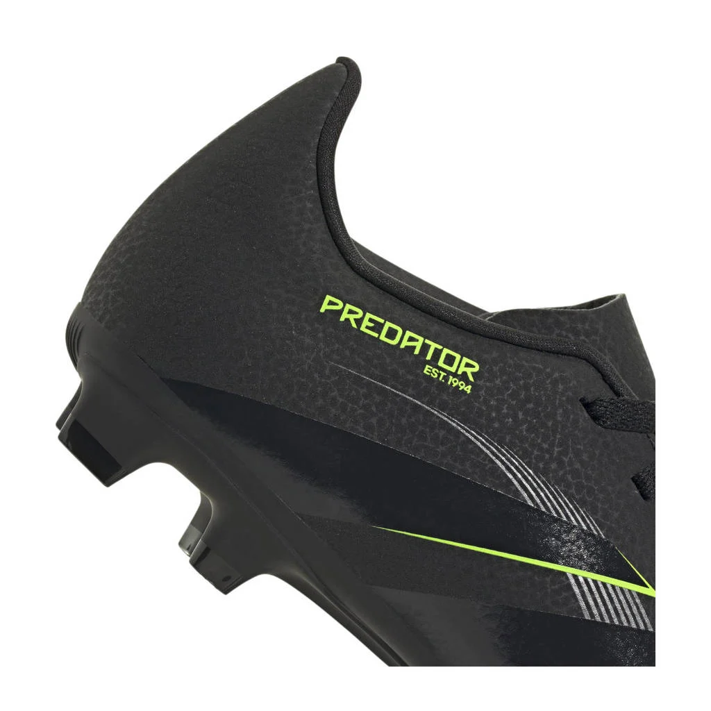 adidas Performance Predator ClubFG/MG Salajunior voetbvalschoenen zwart/antraciet/geel