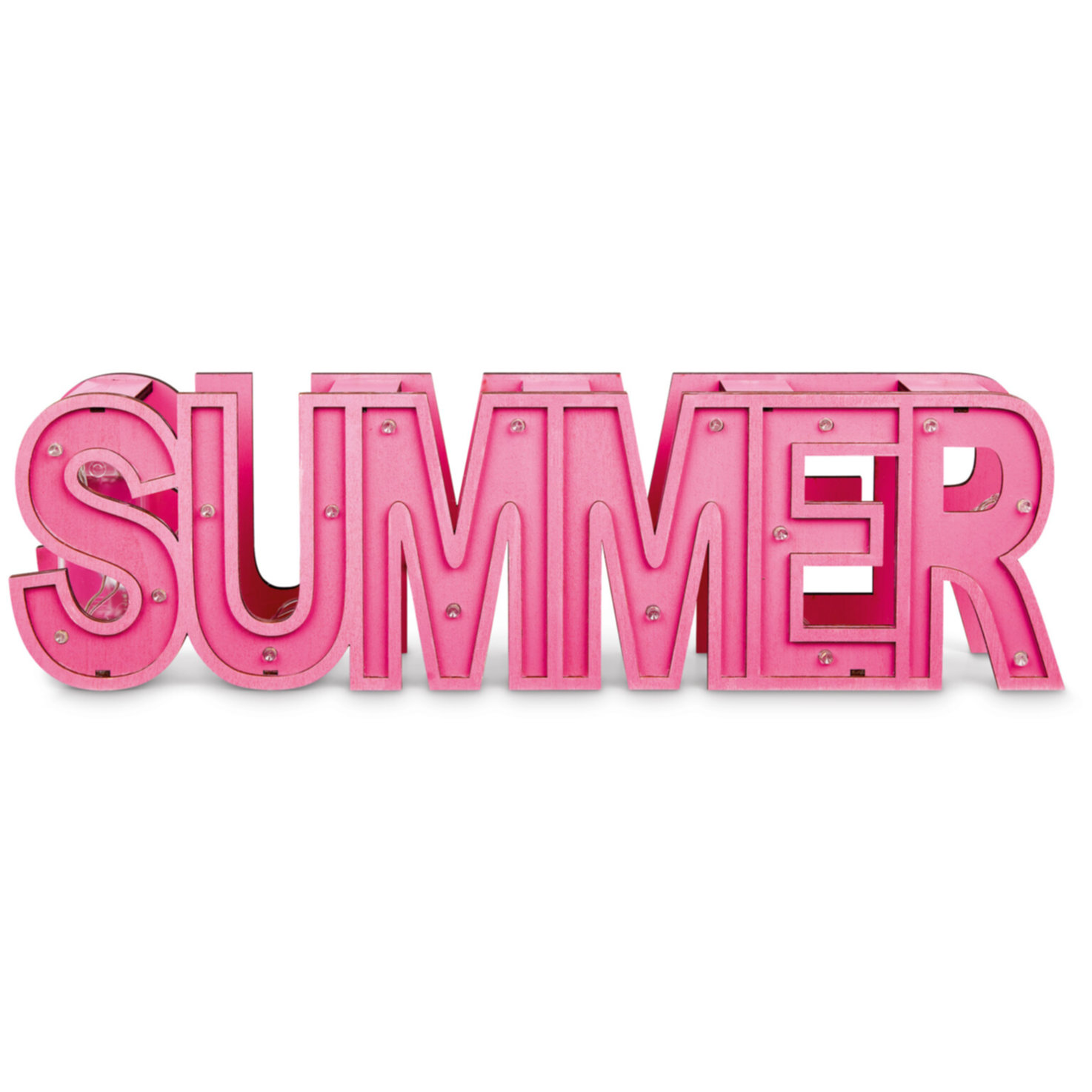 Schriftzug Summer pink