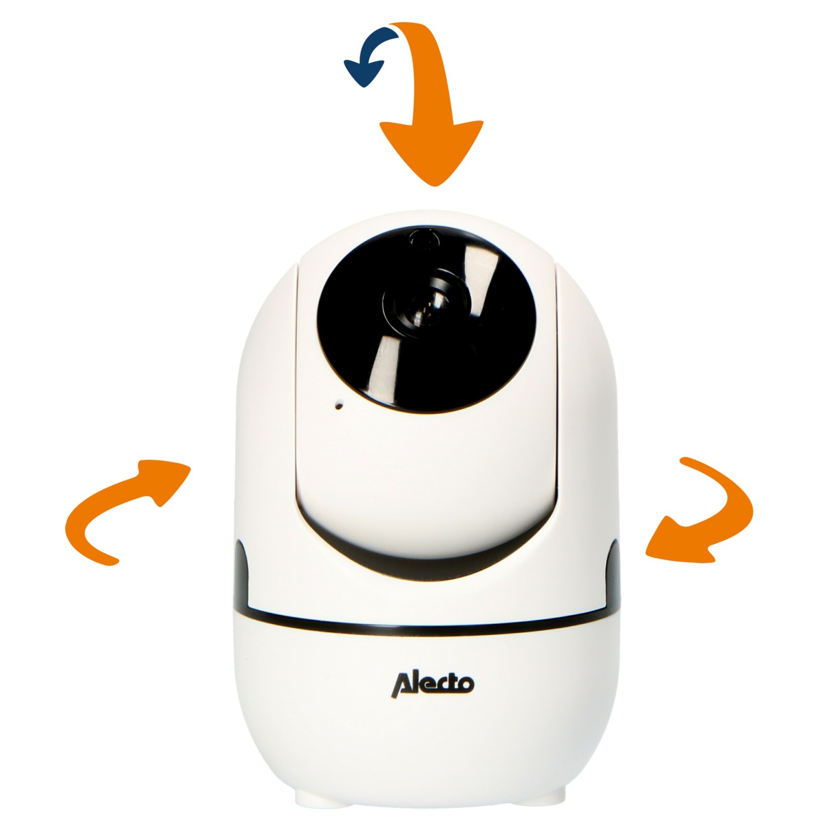 Alecto WLAN-Innenkamera DVC-165+, weiß