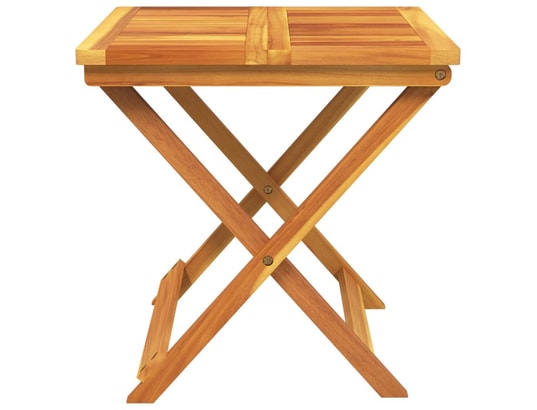 VIDAXL - Table pliante Table pliable de jardin 50x50x50 cm bois d'acacia solide