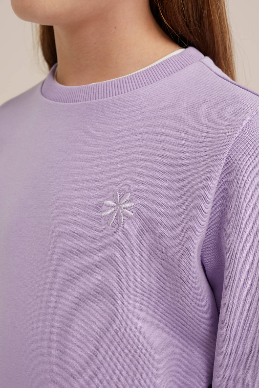 WE Fashion sweater lila
