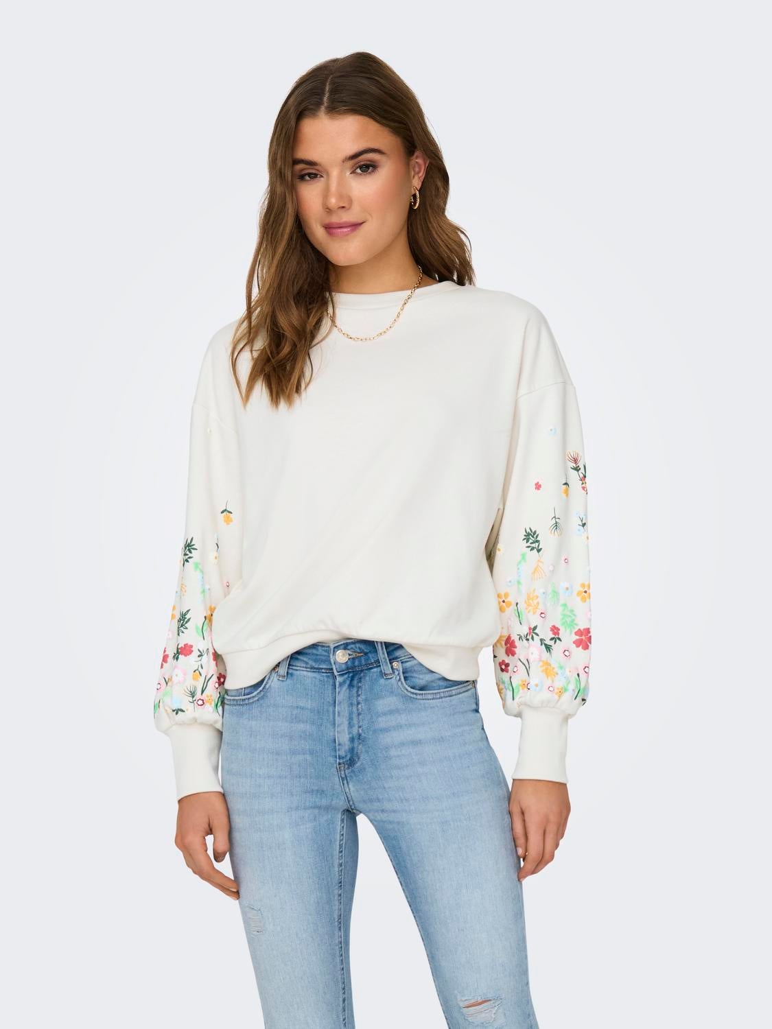 ONLBROOKE Sweatshirt Cloud Dancer