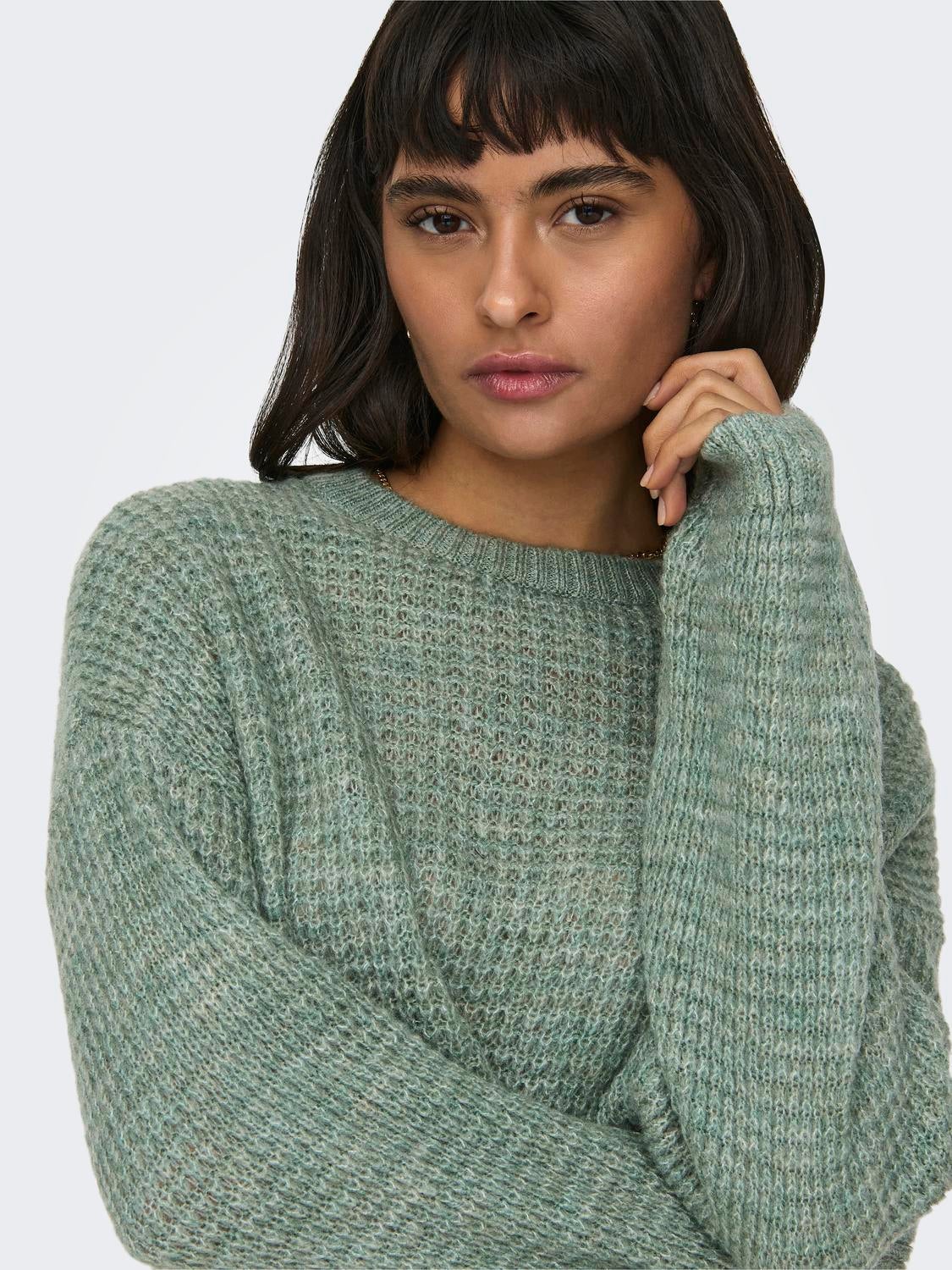 ONLMIKANI Strickpullover Lily Pad