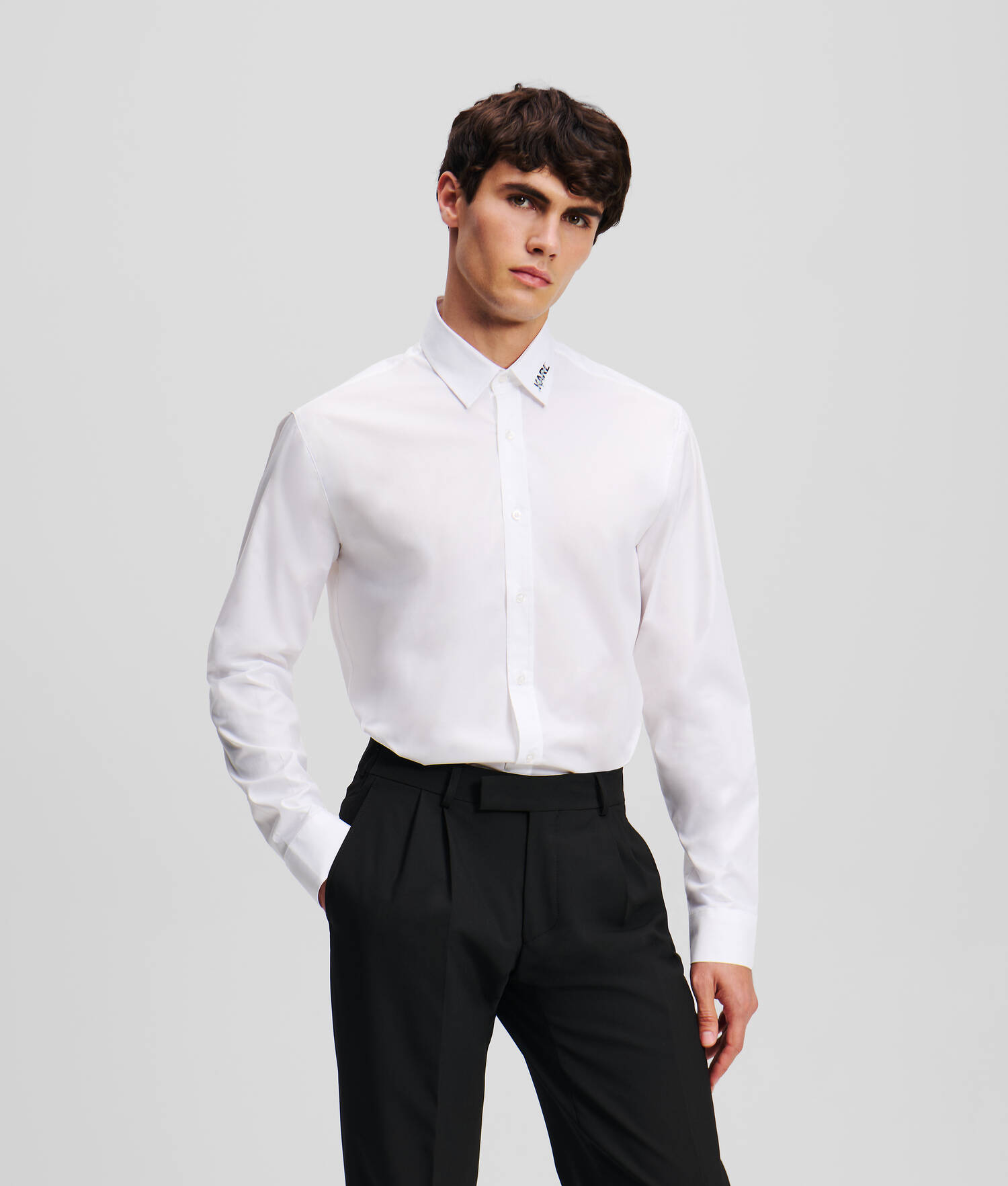 CHEMISE À BOUTONS - Blanc
