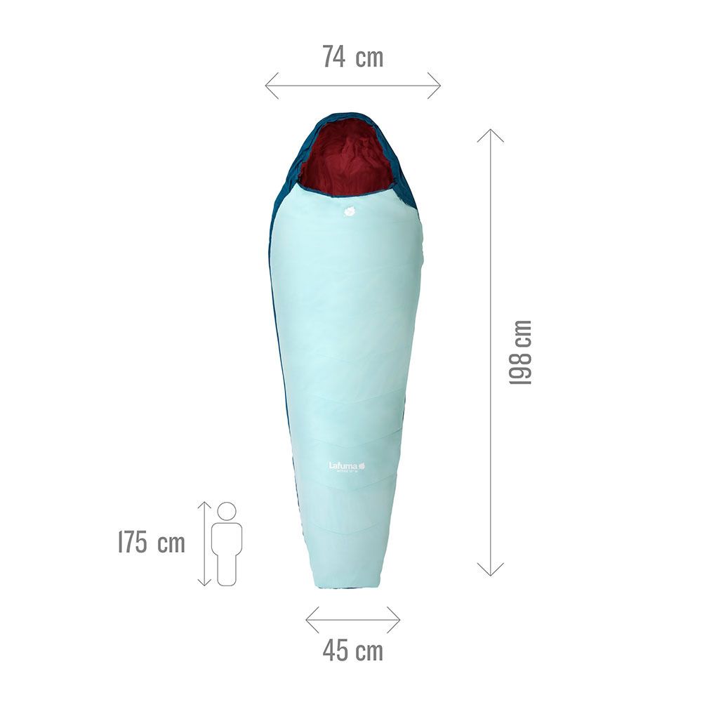 Lafuma ACTIVE 10° W - Sac de couchage Femme waterfall