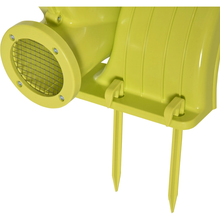 Outsunny Luftpumpe leichter Transport, kompakt und leicht Gelb