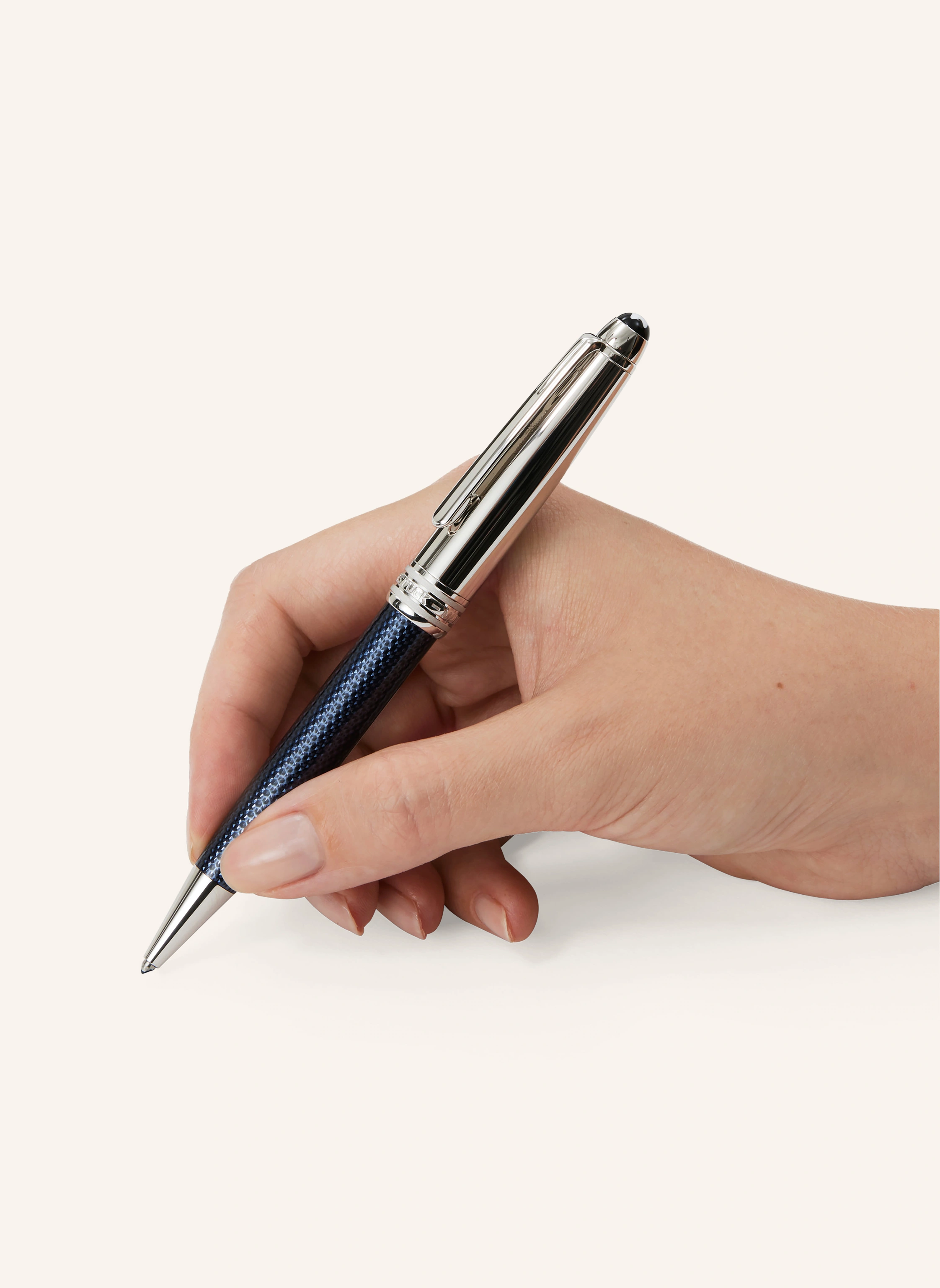 MONTBLANC Rollerball MEISTERSTÜCK SOLITAIRE DOUÉ BLUE HOUR CLASSIQUE