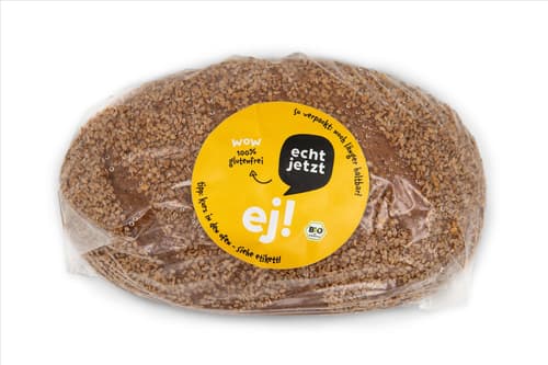 echt jetzt BIO Sesam-Honig Brot glutenfrei