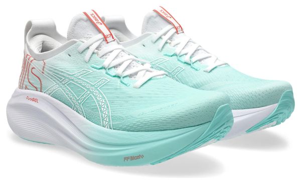 Chaussures Running Asics Gel-Nimbus 27 Paris Bleu/Blanc Homme