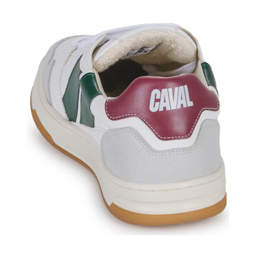 Caval - VEGAN RETRO RED - Blanc / Vert / Rouge