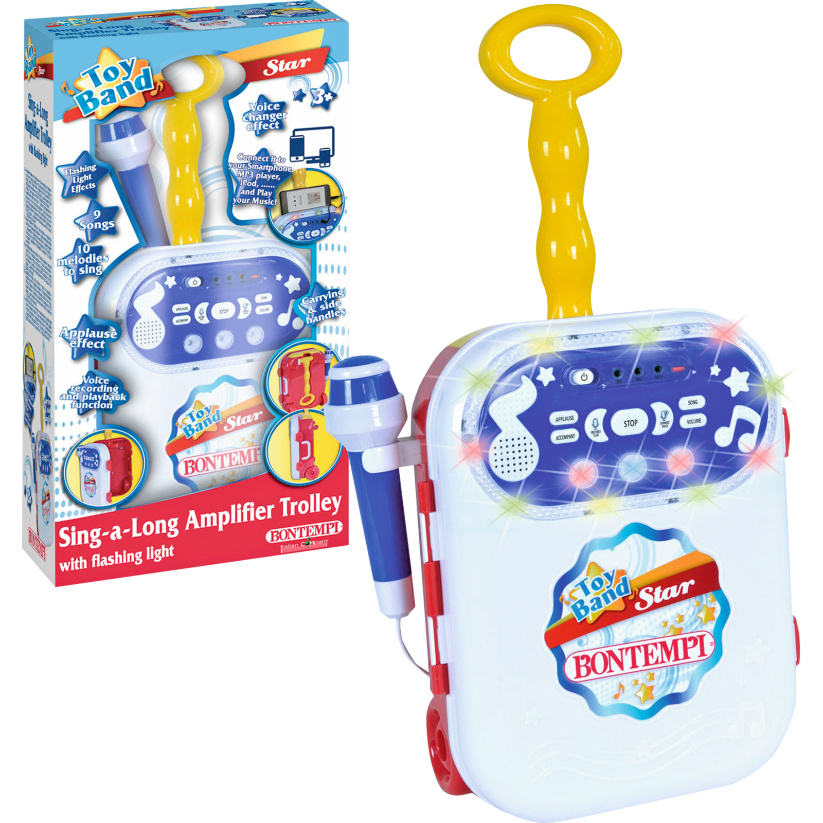 Bontempi Trolley Verstärker mit Mikrofon
