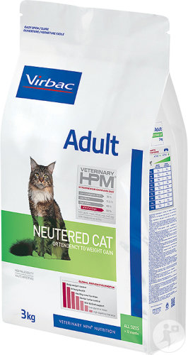 Virbac Veterinary HPM Adult Neutered Cat 3kg