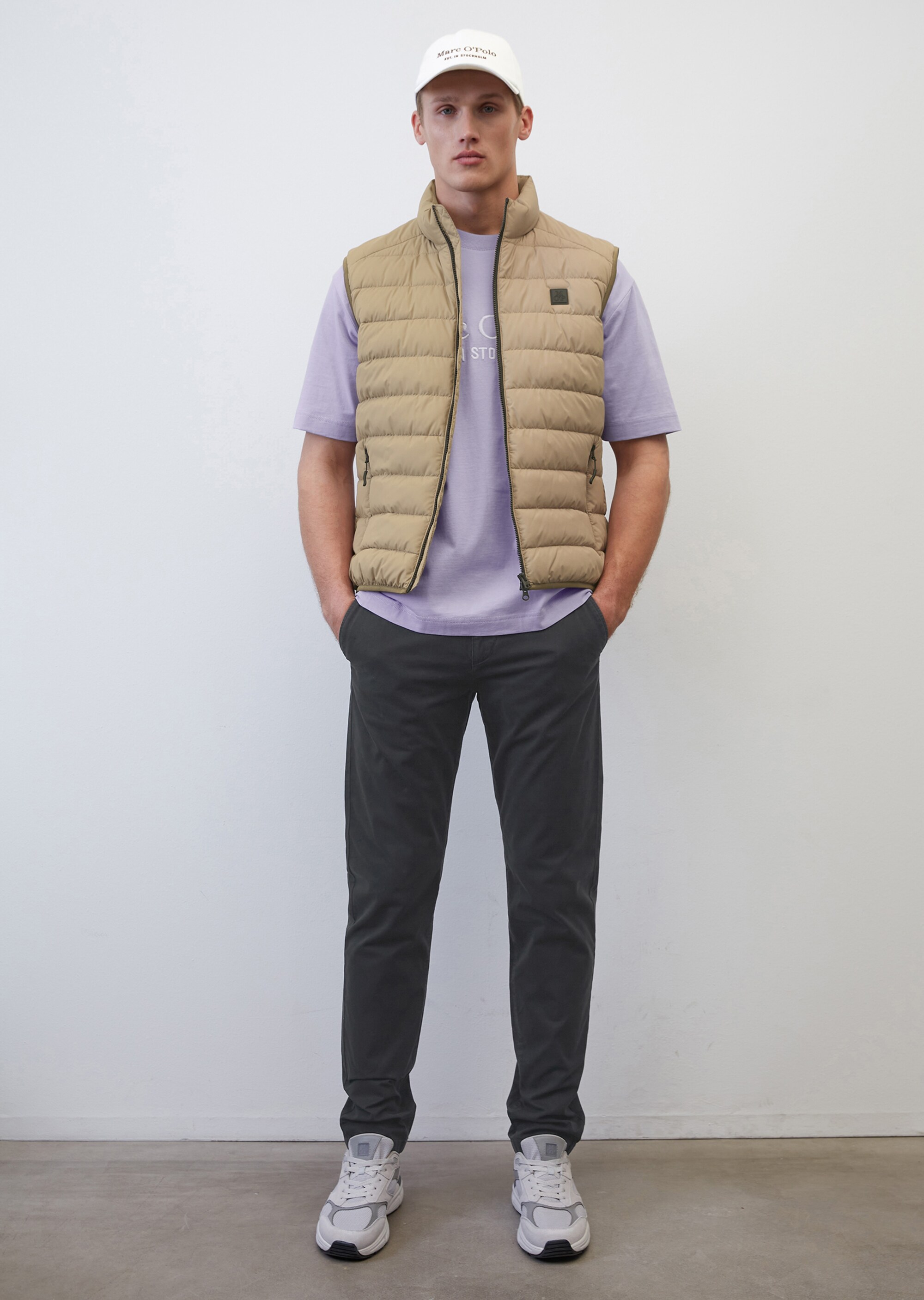 Chino - Modell OSBY jogger tapered aus hochwertigem Bio-Baumwolle-Mix