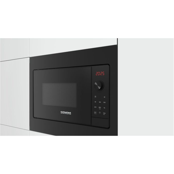 Siemens Einbau-Mikrowelle iQ300 BF523LMB3 Schwarz