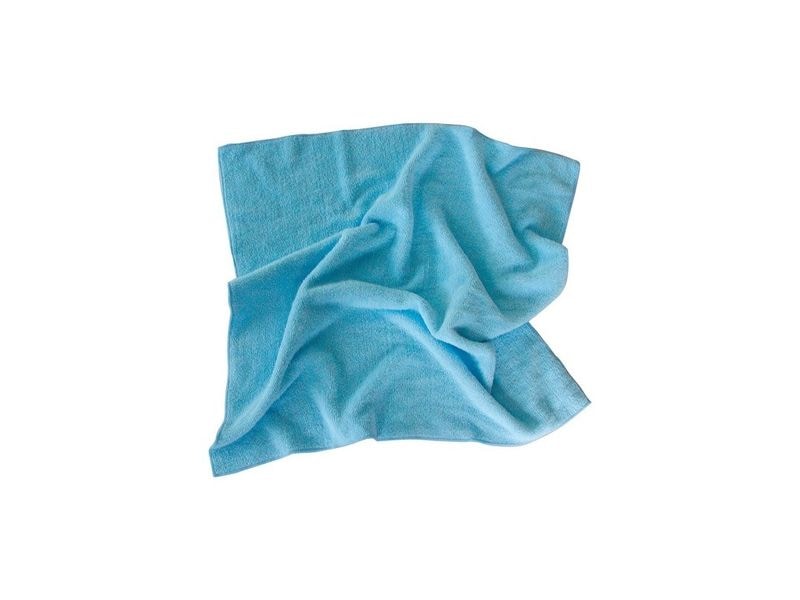 MSV Mikrofaser-Reinigungstuch Blau Mikrofaser-Fenstertuch