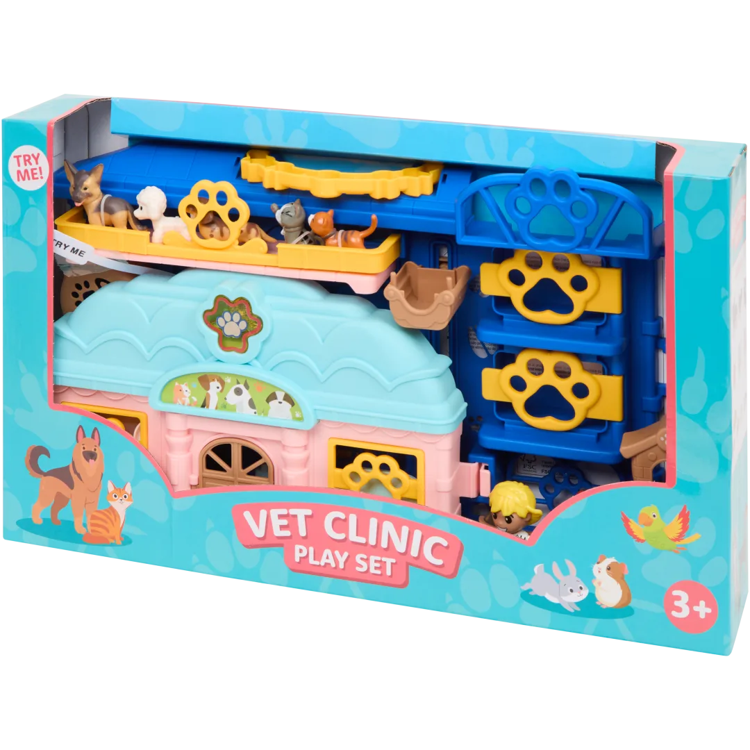 Dierenarts speelset 48 x 11 x 29 cm