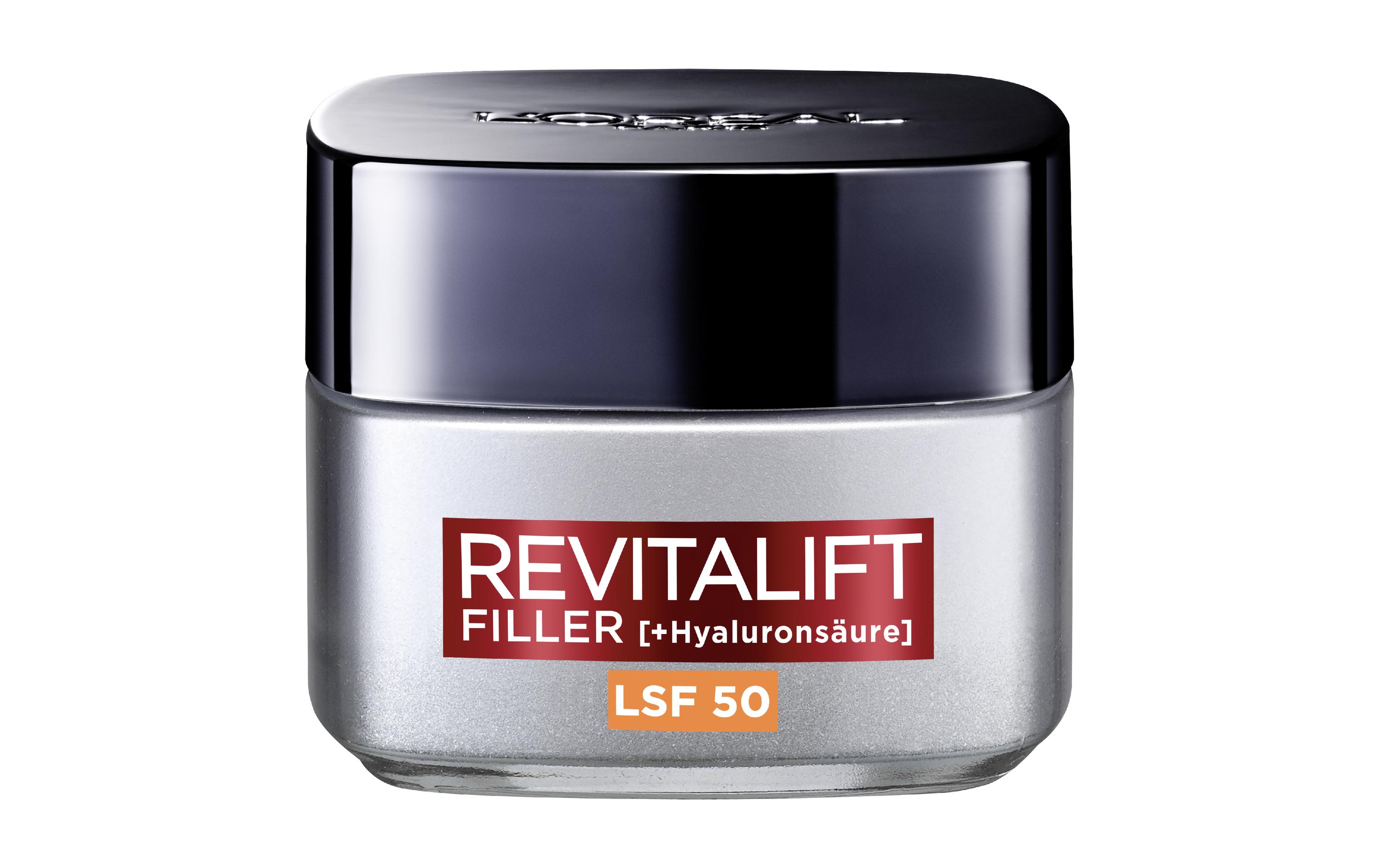 Tagescrème Filler 50 mlAnti-Age Tagespflege mit drei Arten purer Hyaluronsäure