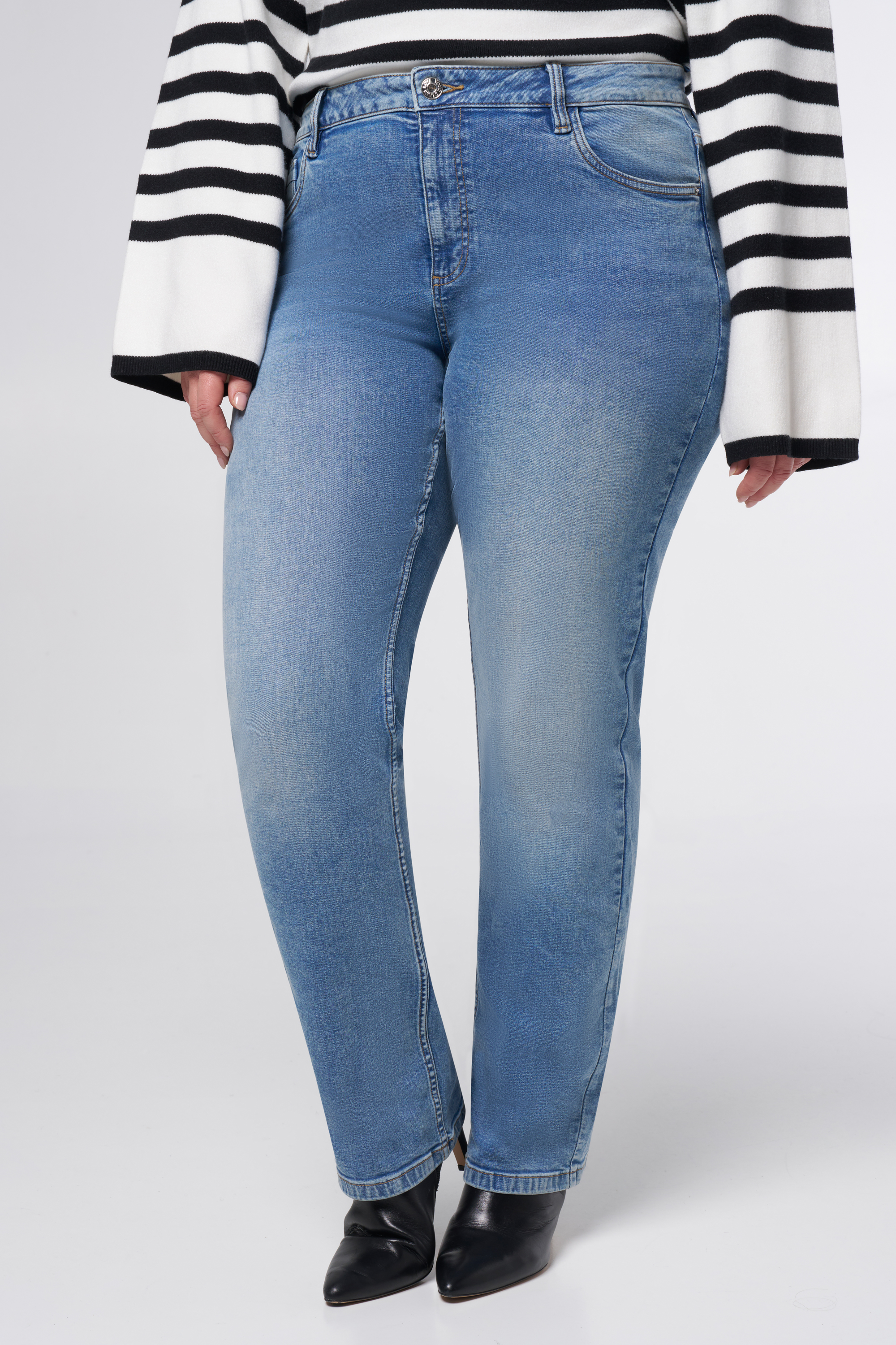 Straight leg jeans LILY Stonewash Denim