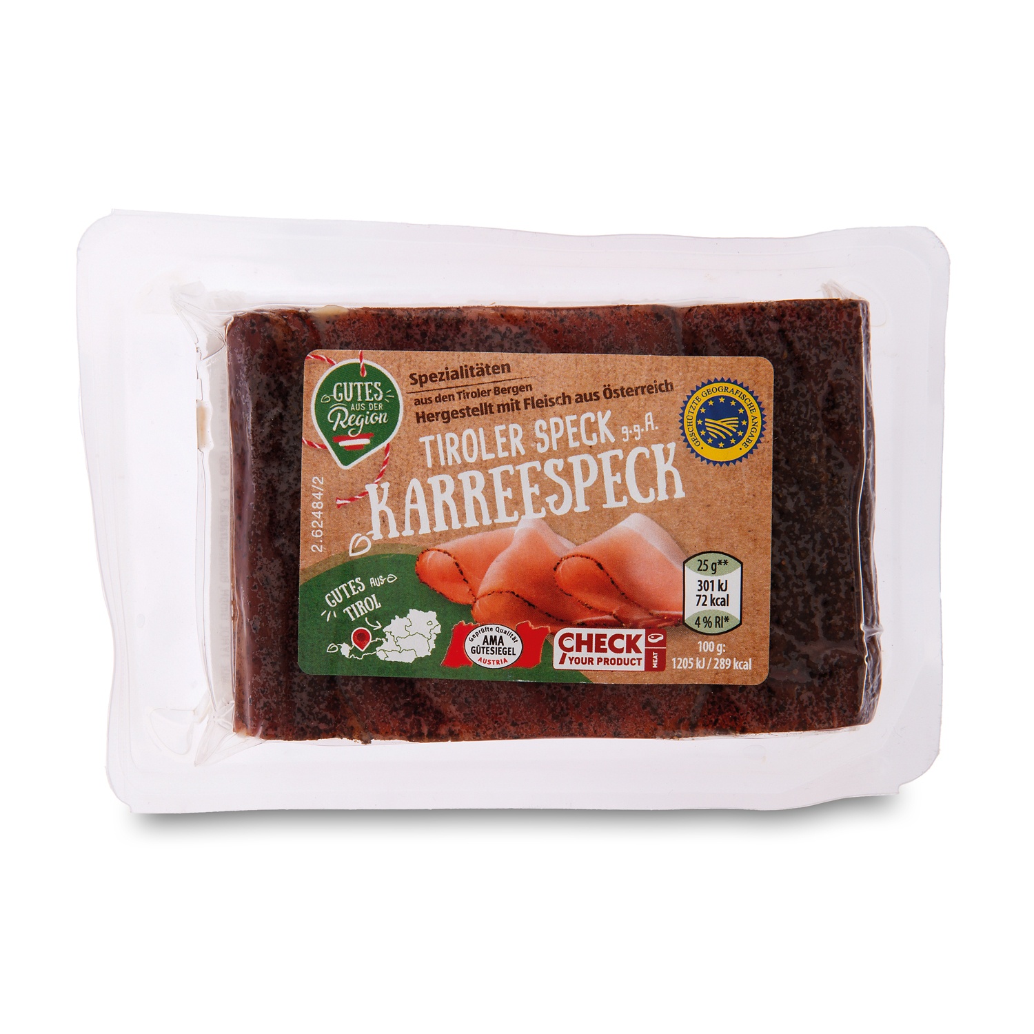 GUTES AUS DER REGION Karreespeck 400 g