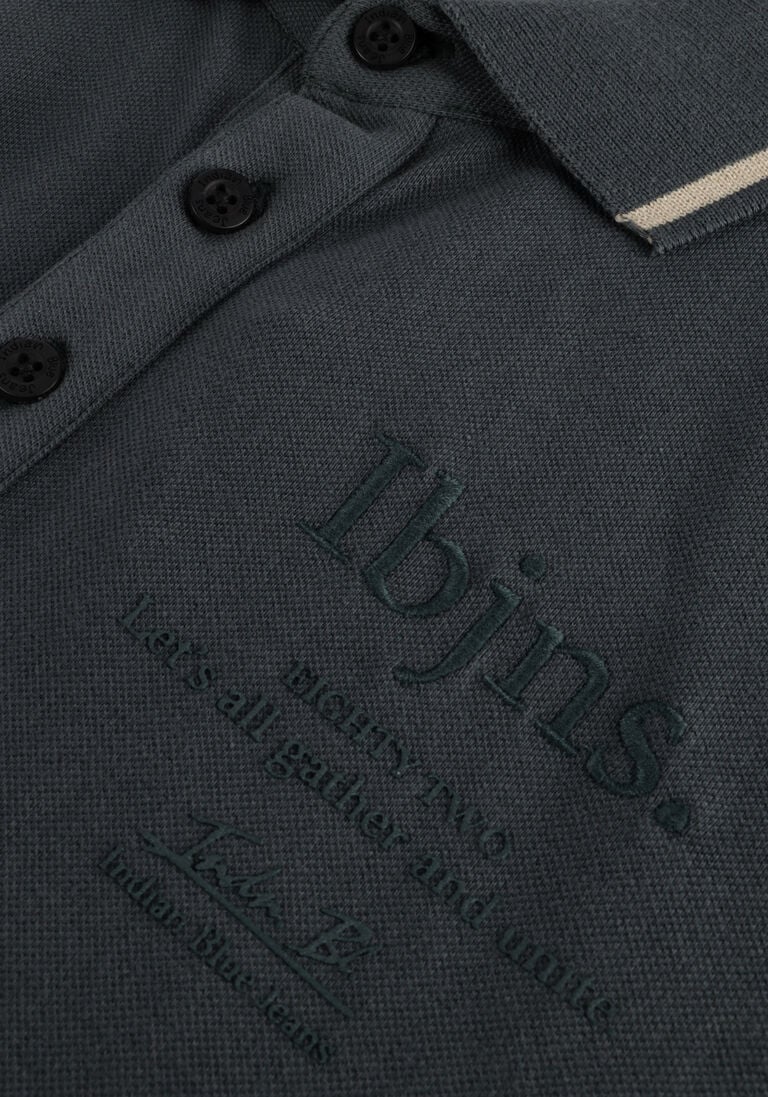 INDIAN BLUE JEANS groene indian blue jeans polo polo pique ibjns