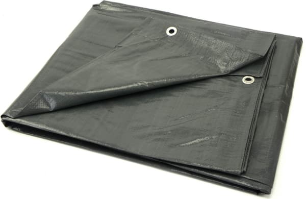 Geko presenning 3x4m mega tykk/grå 120G(10)