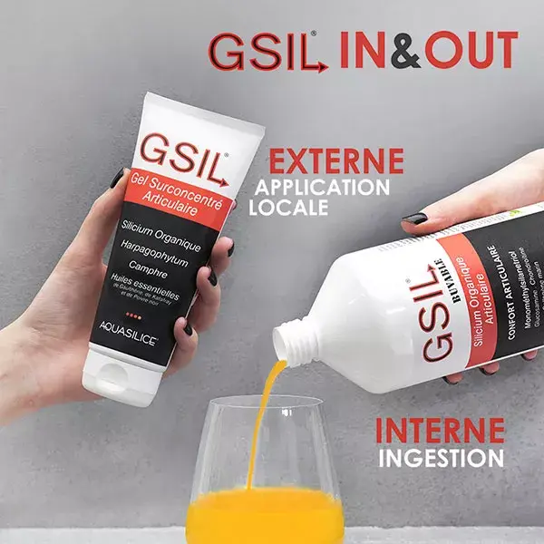 Solução oral para articulações Aquasilice GSIL Monometil 1L