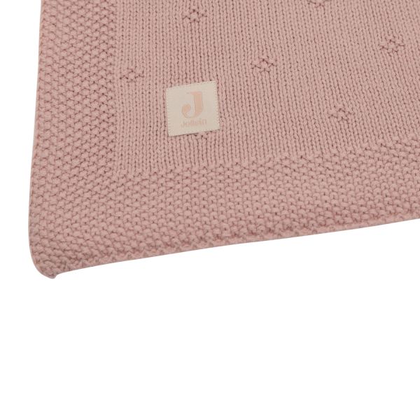 Jollein Cosy Knit Wiegdeken - 75 x 100 cm - Sea Green