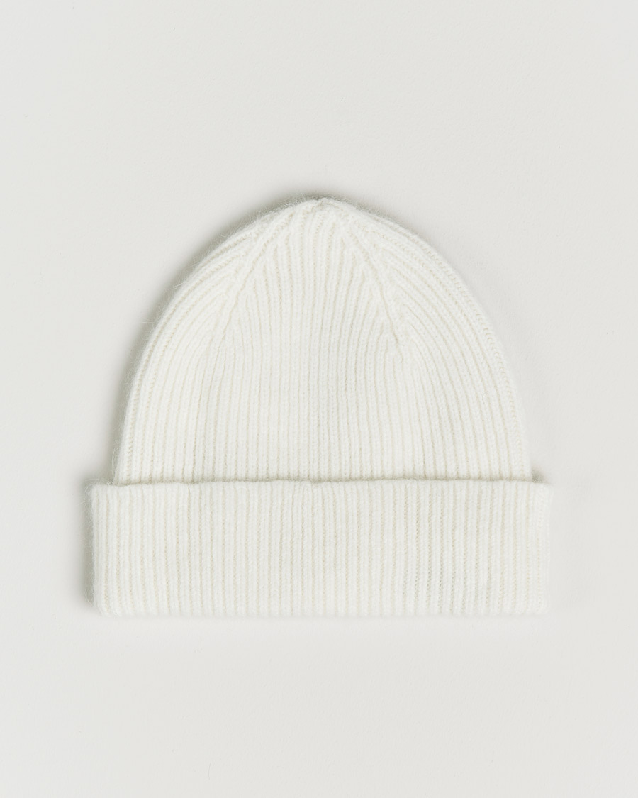 Le Bonnet Lambswool/Caregora Beanie Snow