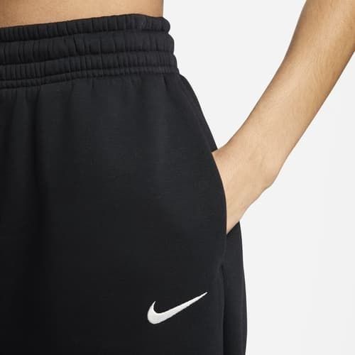 Nike Bas de Survêtement Phoenix Fleece Oversized - Noir/Blanc Cassé Femme
