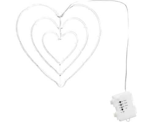 LED Hart Lafiora 3-pack 0,5 m Warm Wit