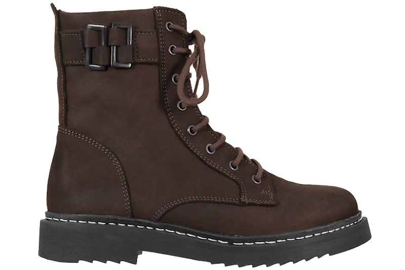 NEW FEET STØVLE I BRUN NUBUCK