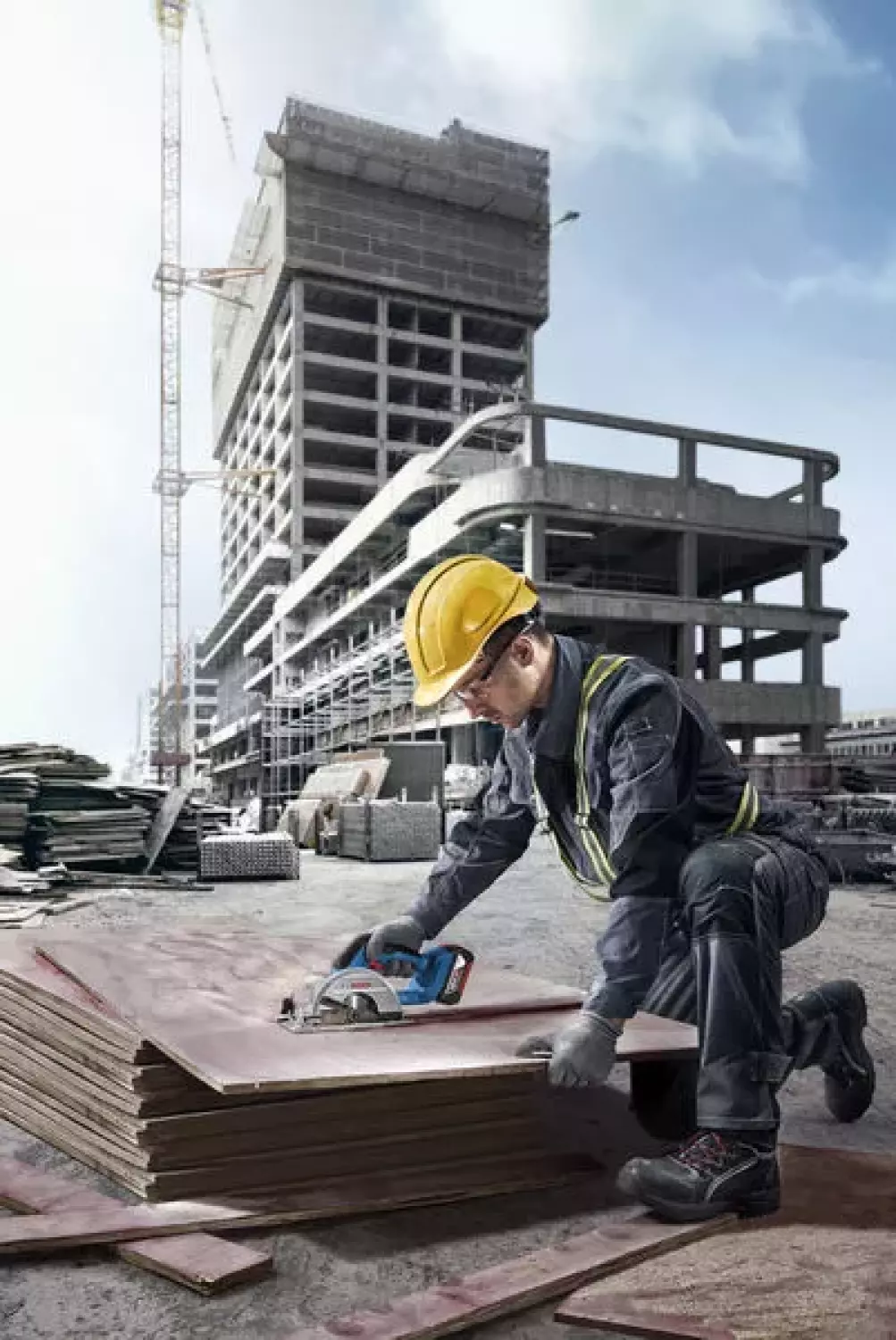 Bosch GKS 18V-51 18V accu Cirkelzaag body - 140 mm