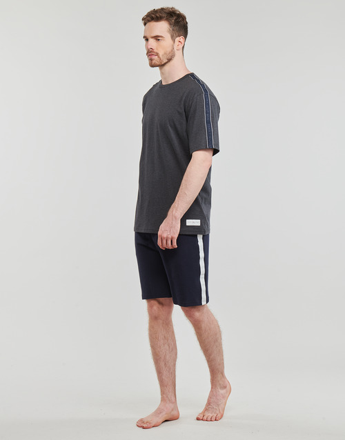 Tommy Hilfiger - SS TEE LOGO - Gris