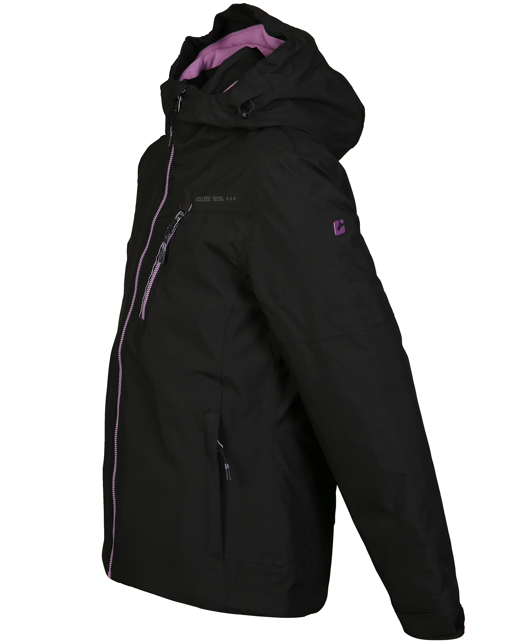 Funktionsjacke KOW 169 GRLS in schwarz