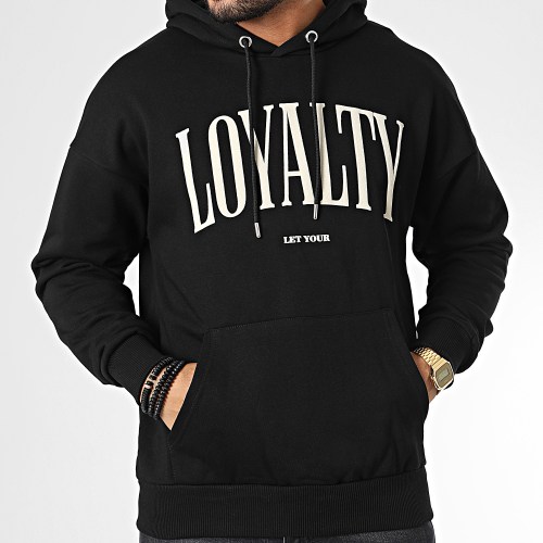Sweat Capuche LL689 Noir