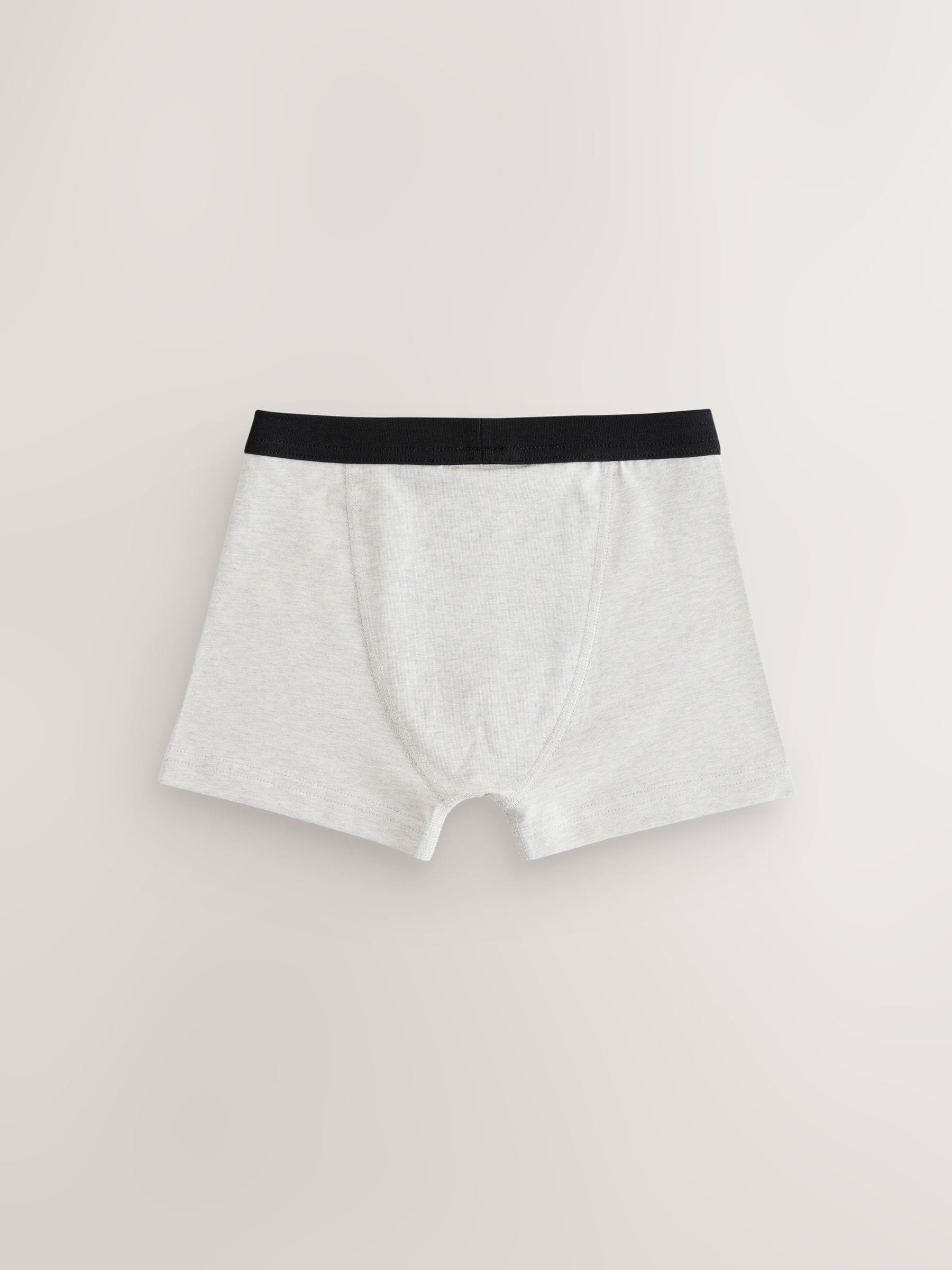 Blauw/grijs - Set van 10 boxershorts met zachte tailleband (2-16 jr)