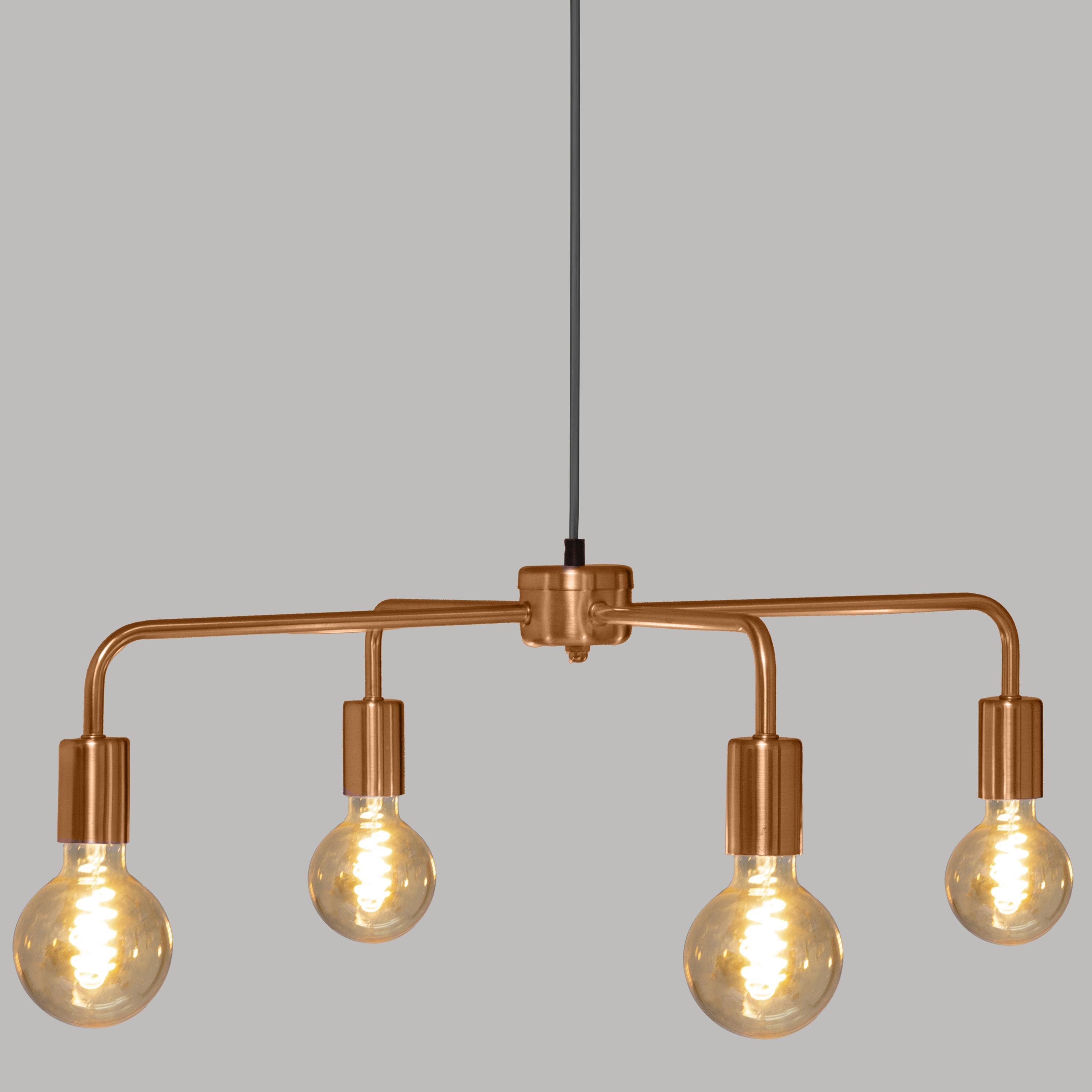 SUSPENSION X4 METAL KELI CUIVRE D.69CM
