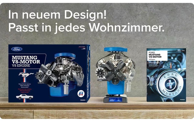Franzis Spielbausteine »Ford Mustang V8-Motor«
