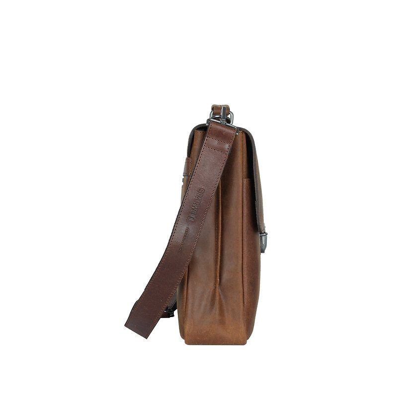 Sparwell Wallberg Winsome Wilhelm Laptop Bag 15,6 inch Cognac