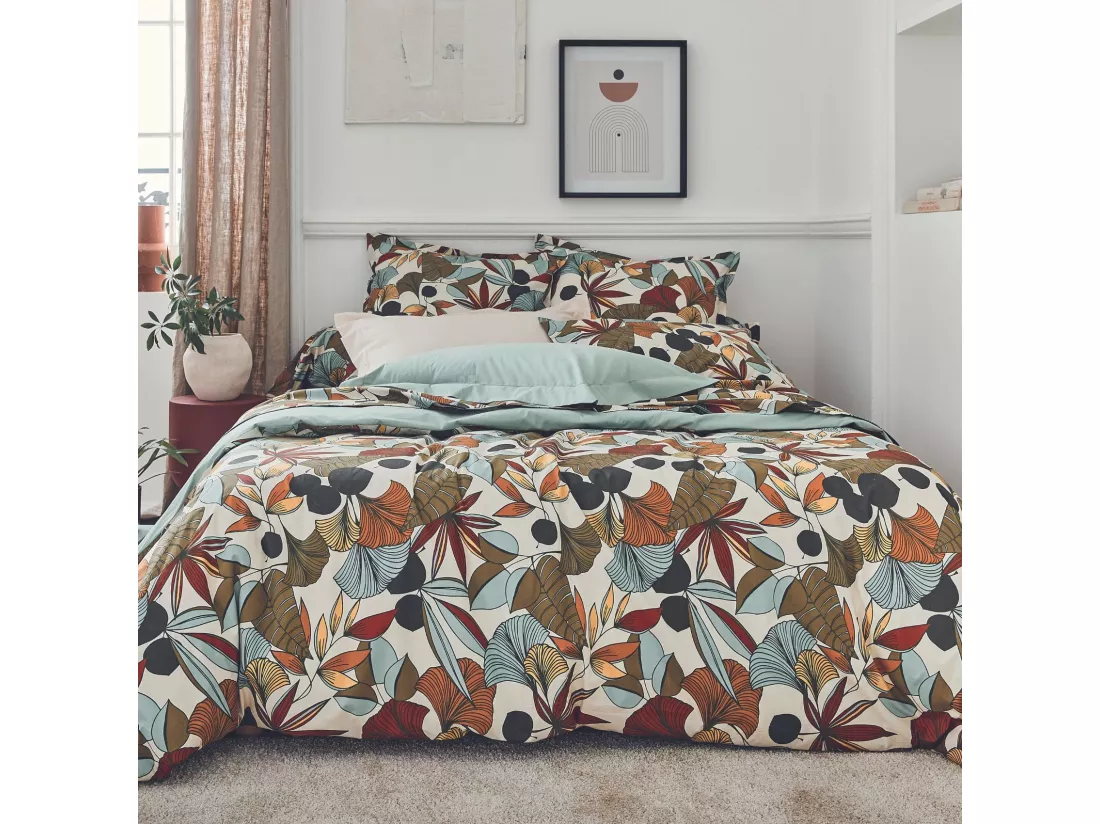 Taie de traversin esprit nature