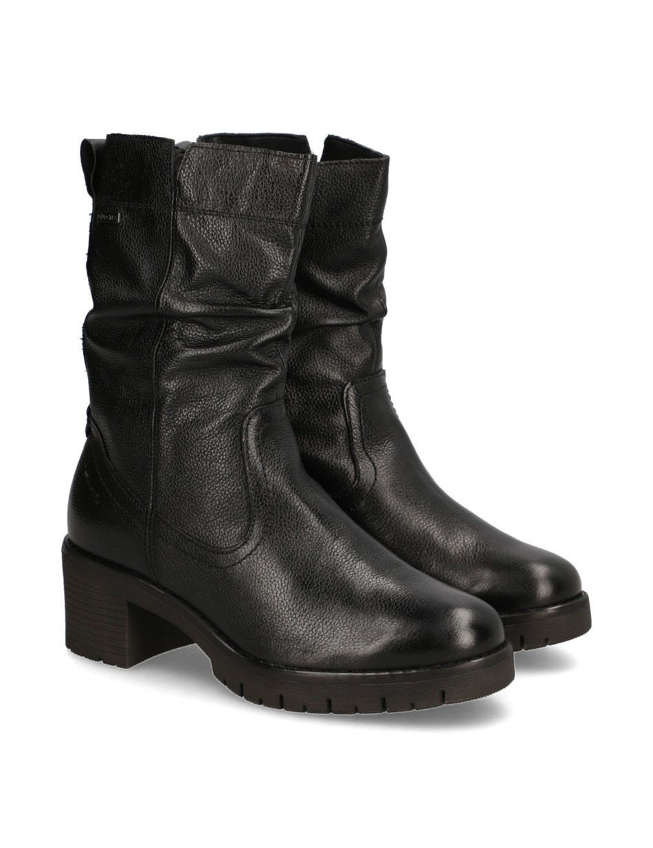 Glattleder Stiefelette