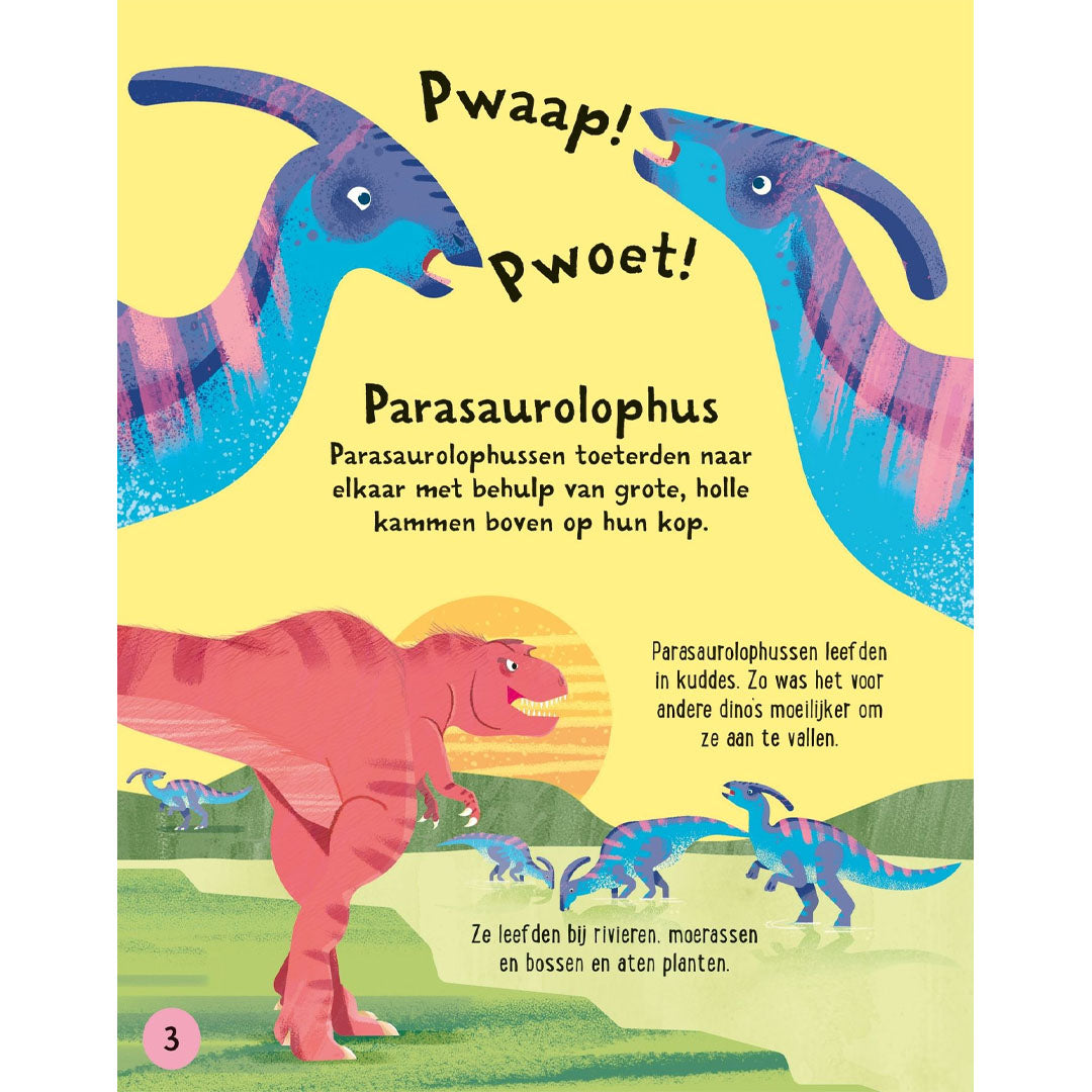 Uitgeverij usborne bouwen en spelen dinosaurussen