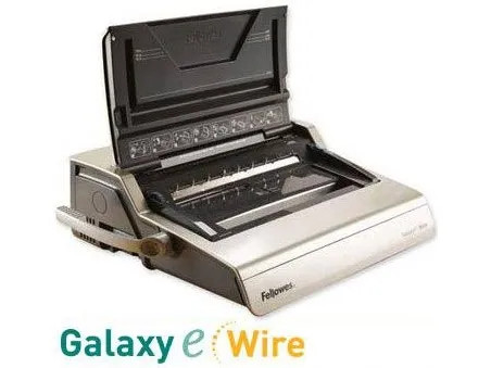 Fellowes Galaxy-E Wire, Elektrisk, 130 ark, Grafit