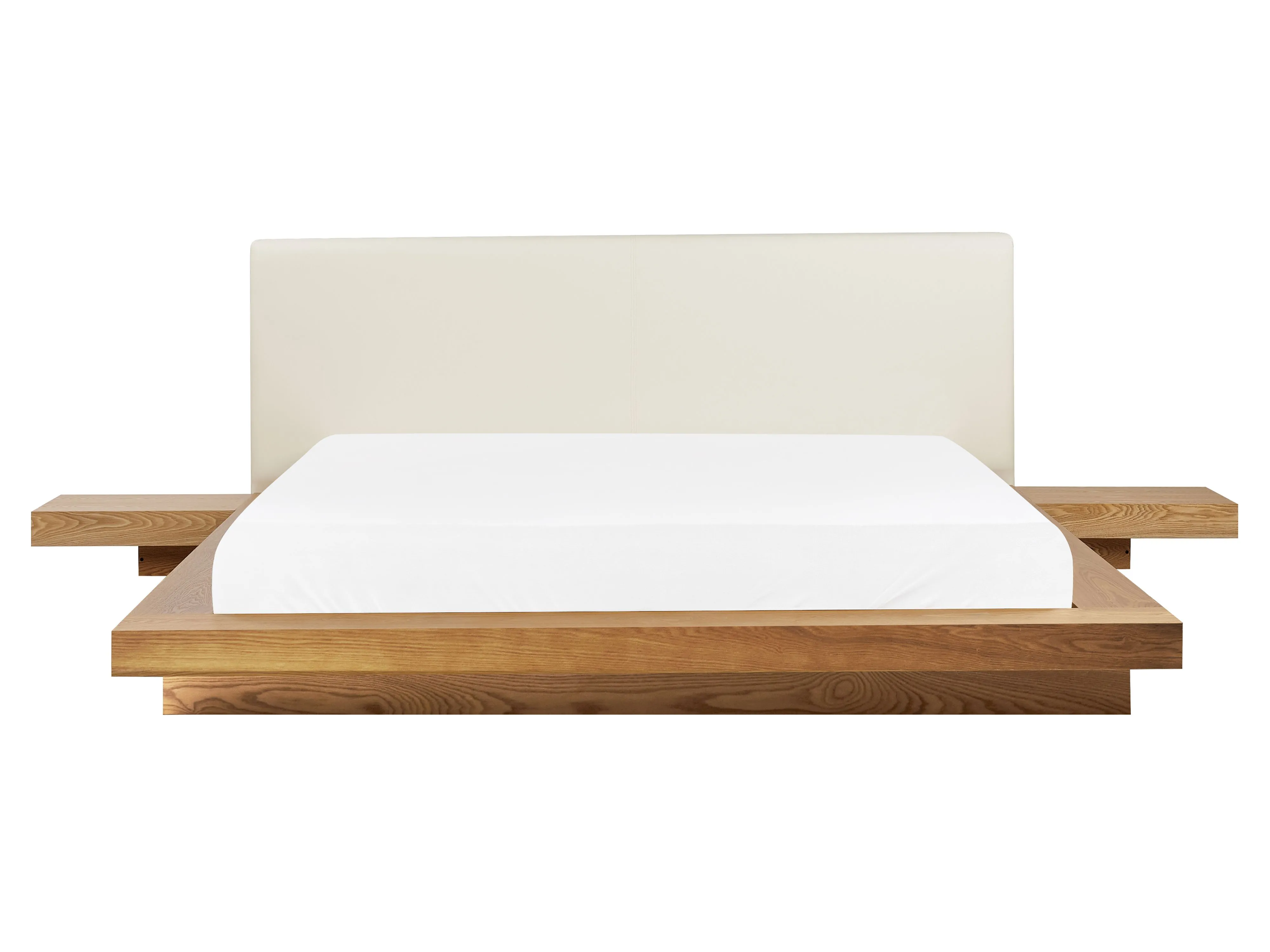 Bed ZEN 160 x 200 cm Natuurlijk essenhout
