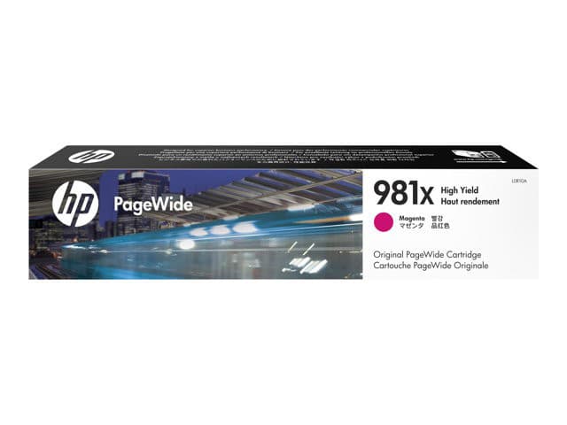 HP blækpatron 981X High Yield Original PageWide Magenta