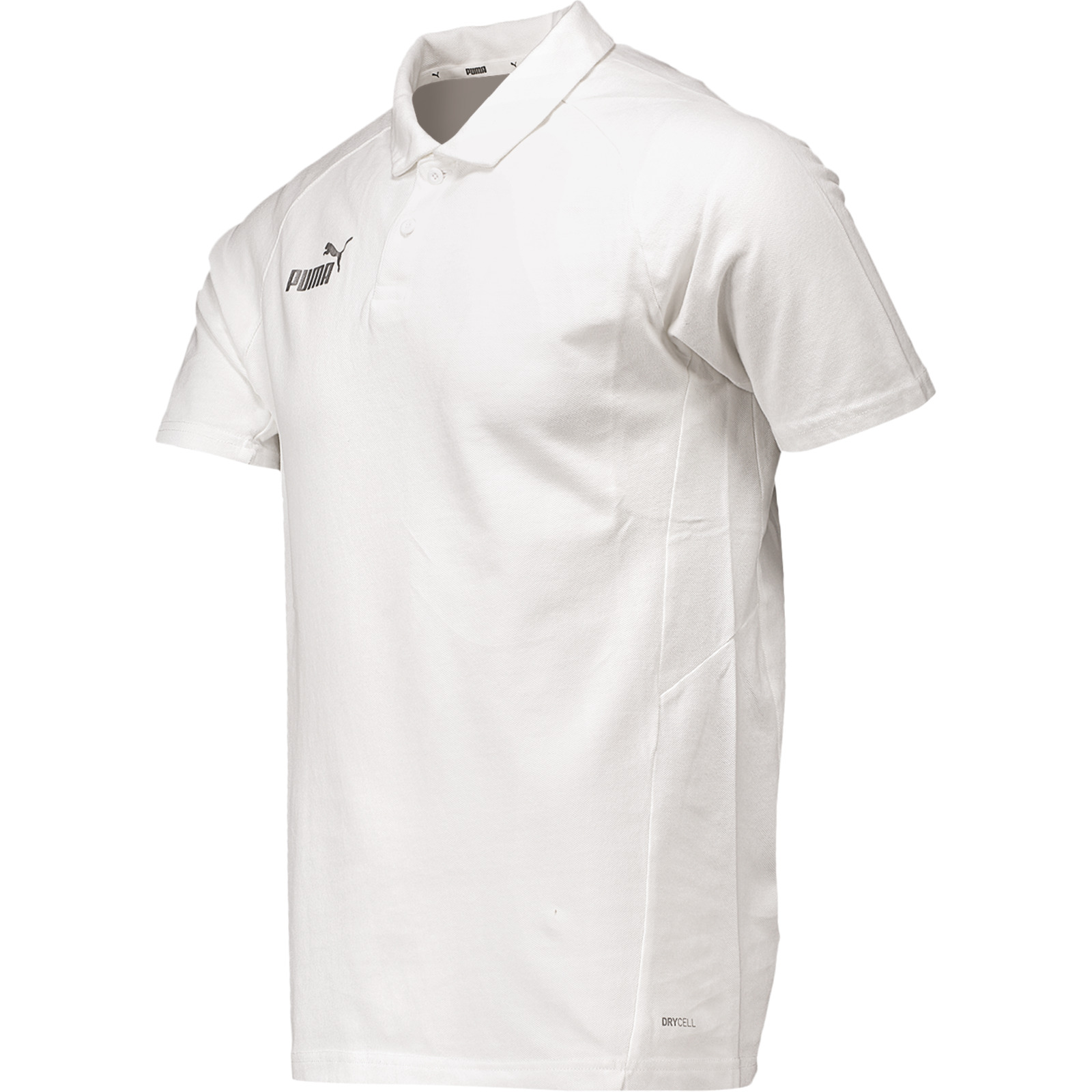 Puma Herren-Poloshirt Casual teamFINAL XXL, weiss